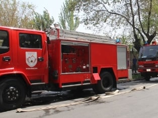 Խոշոր հրդեհ Գյումրիում