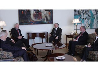 Armenia FM and Minsk Group co-chairs discuss Karabakh issue