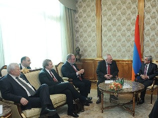 Նախագահն ընդունել է ԵԱՀԿ ՄԽ համանախագահներին