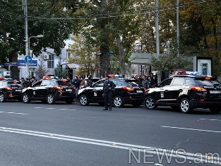 Բախումներից հետո կենտրոնում խցանումներ են (ֆոտո)