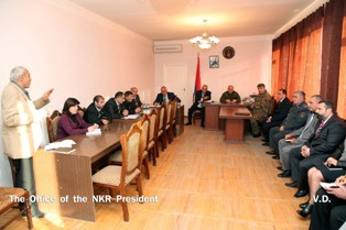 Արցախի նախագահն այցելել է զորամասեր