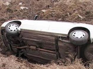 Ձորաղբյուրի մոտ ավտոմեքենան շրջվել է