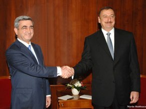 Քիչ առաջ Վիեննայում մեկնարկել է  Սերժ Սարգսյանի եւ Իլհամ Ալիեւի հանդիպումը
