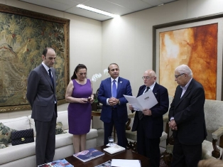 Armenian parliament leader visits Brazil