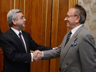 Armenia’s President bids farewell to Italy’s outgoing ambassador