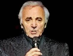 President Peres among Israeli fans attending Aznavour concert
