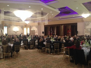 Karabakh’s Sahakyan attends reception of Armenian Church of North America