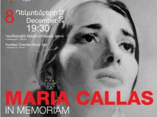 Concert dedicated to Maria Callas held in Yerevan