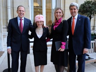 Russia and US exchange funny gifts
