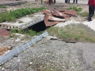 Տեղի է ունեցել փլվածք. Ճանապարհը վտանգավոր է երթեւեկության համար