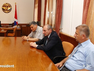Բակո Սահակյանն ընդունել է Մուրացանյան օրերին նվիրված տոնակատարությունների մասնակ