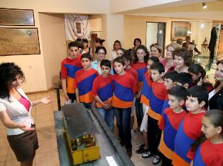 Դպրոցականներն այցելել են Երեւան քաղաքի պատմության թանգարան
