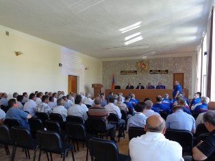 Վարժանք Կապանում. Տարվել են անընդհատ որոնողափրկարարական աշխատանքներ