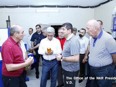 Արցախի եւ Հայաստանի նախագահներն այցելել են Մարտունու շրջանի Թաղավարդ գյուղ