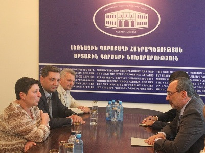 ԼՂՀ ԱԳ նախարարն ընդունել է Լիտվայի պատվիրակությանը