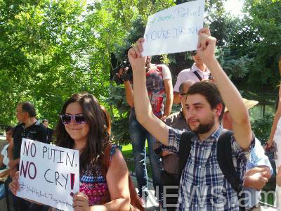 No Putin, No Cry. Երթ ընդդեմ Մաքսային միության (ֆոտոռեպորտաժ)