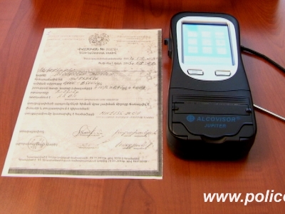 ՃՈ նորամուծությունը. վարորդի սթափությունը տեղում որոշող նոր սարքեր