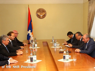 Բակո Սահակյանն ընդունել է Ֆրանսիայի Սենատի եւ ԱԺ-ի անդամներին