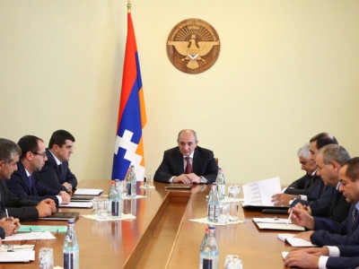 Խորհրդակցություն Արցախի նախագահի մոտ