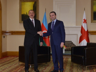Կայացել է Ադրբեջանի նախագահի եւ Վրաստանի վարչապետի հանդիպումը