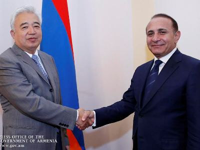 Հովիկ Աբրահամյանը հրաժեշտ է տվել Չինաստանի դեսպանին