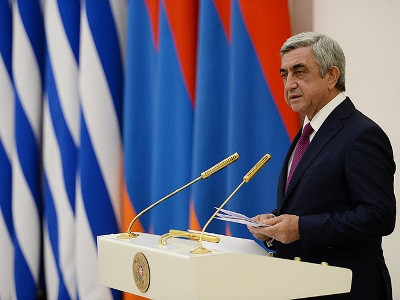 Պետական ընթրիք. Սերժ Սարգսյանը բաժակ է բարձրացնել՝ ի պատիվ Հունաստանի նախագահի