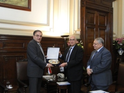 ՀՀ դեսպանը Եգիպտոսի գյուղնախարարի հետ քննարկել է երկոկղմ համագործակցությունը