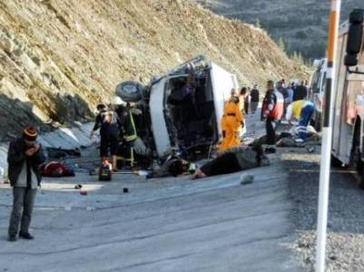 15 people die in Turkey road accident