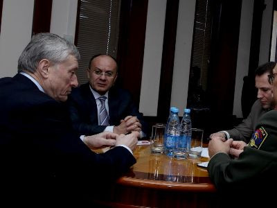 Սեյրան Օհանյանը ՀԱՊԿ-ի գլխավոր քարտուղարի հետ քննարկել է ռազմական հարցեր