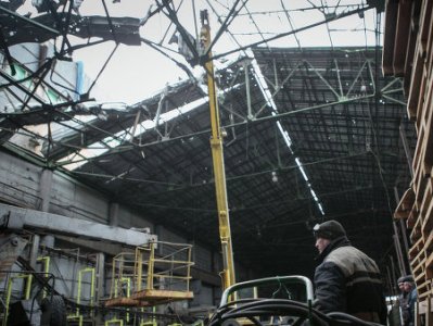 ԴԺՀ-ն հաղորդում է. Դոնեցկում քիմգործարանի պայթյունի հետեւանքով վիրավորներ կան