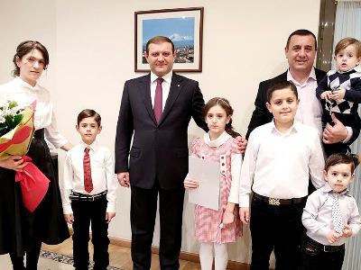 Նոր բնակարան` բազմազավակ ընտանիքին