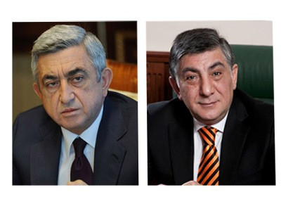 Խաչատուր Սուքիասյանը հանդիպել է Սերժ Սարգսյանի հետ