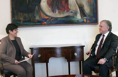 Պարենի համաշխարհային ծրագրի ներկայացուցիչը նամակ հանձնեց  ԱԳ նախարարին