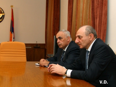 ՀՅԴ վերնախավն Արցախում է. Բակո Սահակյանն ընդունել է Հրանտ Մարգարյանին (ֆոտո)