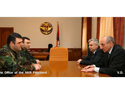 ՀՀ գլխավոր դատախազն Արցախում է. նա ԼՂՀ նախագահի հետ քննարկել է ոլորտի խնդիրները