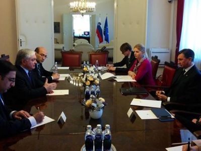Էդվարդ Նալբանդյանը Սլովենիայի նախագահին է ներկայացրել ԼՂ խնդիրը