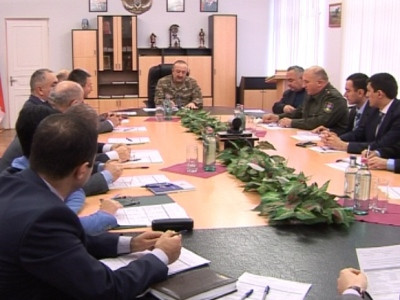 Արցախի բանակում քննարկել են մայիսյան տոնակատարությունների հարցը