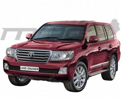Հրապարակվել են նորացված Toyota Land Cruiser 200 ամենագնացի  լուսանկարները