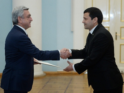 ՀՀ-ում Թուրքմենստանի նոր դեսպանն իր հավատարմագրերն է հանձնել Սերժ Սարգսյանին