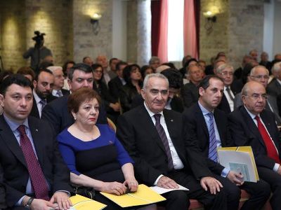 Կիպրոսում թողարկվել է «Կիպրոս-Հայաստան» միացյալ դրոշմանիշը (ֆոտո)