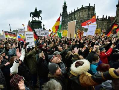 Լոնդոնում տեղի է ունեցել Pegida-ի հակաիսլամիստների առաջին հանրահավաքը