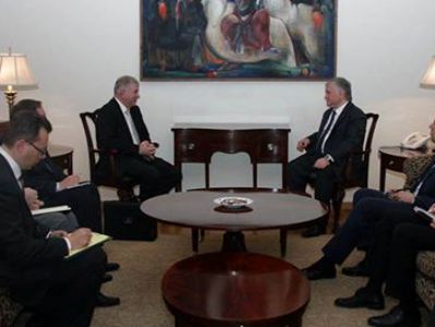 Նալբանդյանն ընդունեց Ռուսաստանի փոխարտգործնախարարին