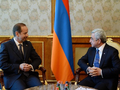 Սերժ Սարգսյանը հրաժեշտի հանդիպում է ունեցել Արգենտինայի դեսպանի հետ