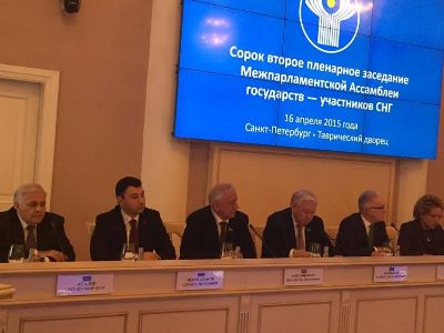 Армянская делегация приняла участие в 42-ом пленарном заседании МПА СНГ