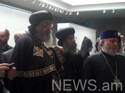 Աշխարհի քրիստոնեական եկեղեցիների առաջնորդները` Հայոց ցեղասպանության թանգարանում
