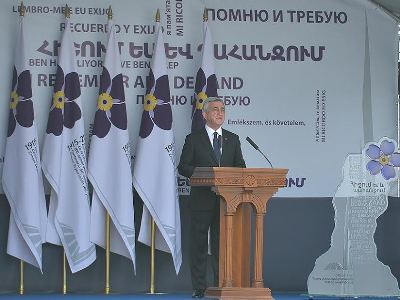 Մեզ այլեւս անհնար է վախեցնել կամ շանտաժի ենթարկել. Սերժ Սարգսյան (ֆոտոռեպորտաժ)