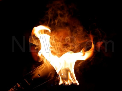 Երեւանում մեկնարկել է ավանդական ջահերով երթը (ֆոտո)
