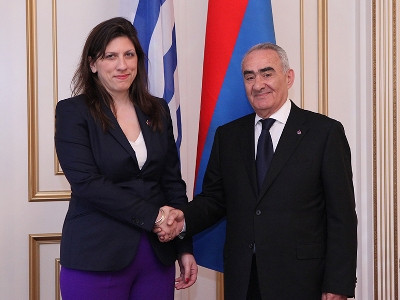 Զոյի Կոնստանտոպուլուն Գալուստ Սահակյանին հրավիրել է Հունաստան (Ֆոտո)