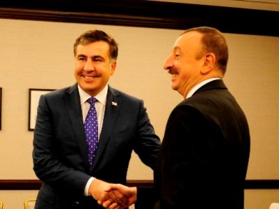 Իլհամ Ալիեւը Բաքվում ընդունել է Միխայիլ Սահակաշվիլիին