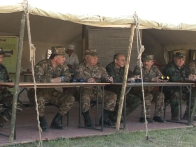 Արցախում ՀՕՊ զորավարժություն է կայացել (ֆոտո)